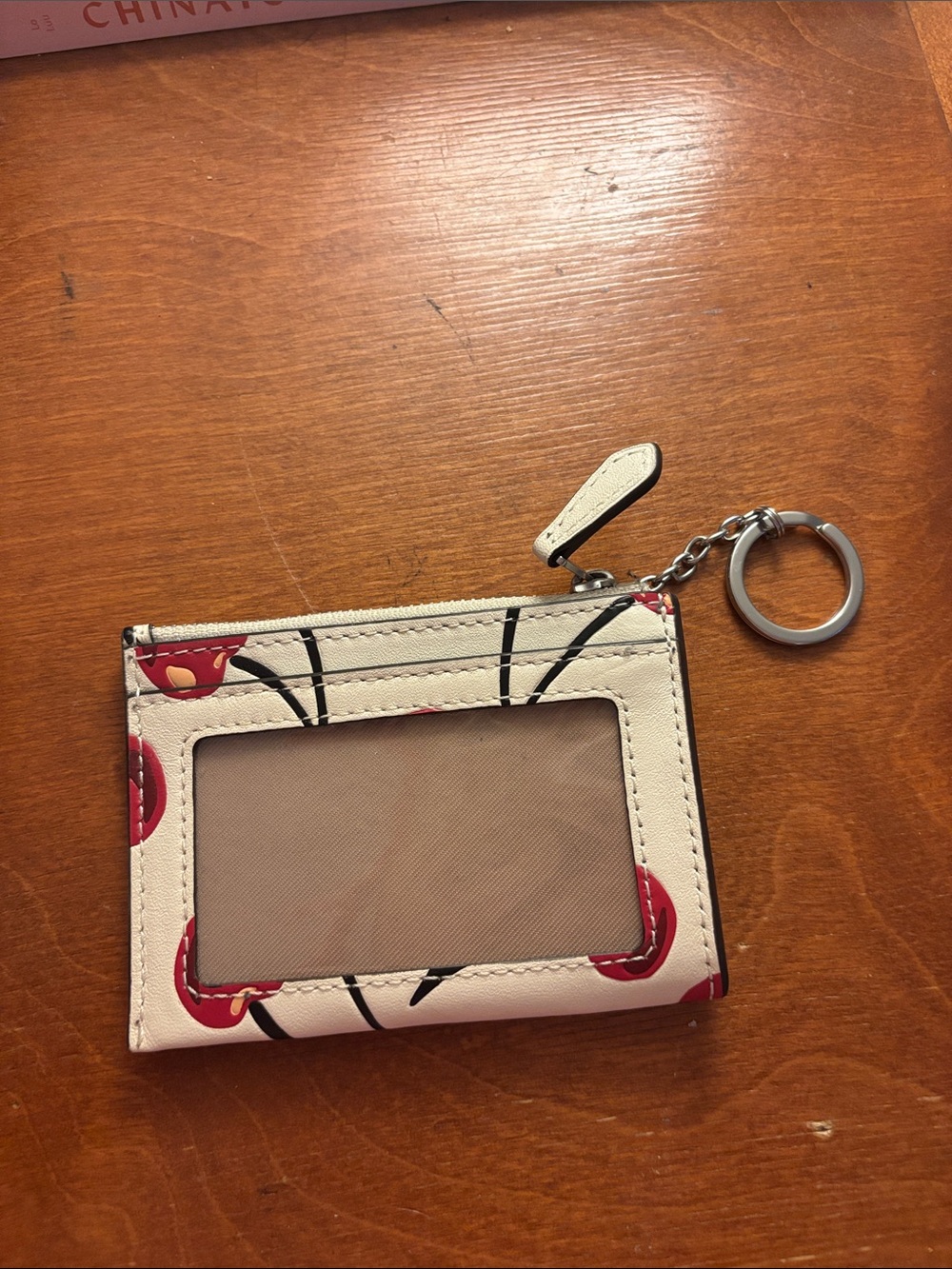 coach cherry wallet - Picture 2 of 3